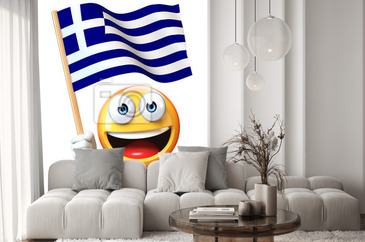 Griechenland Flagge Emoji